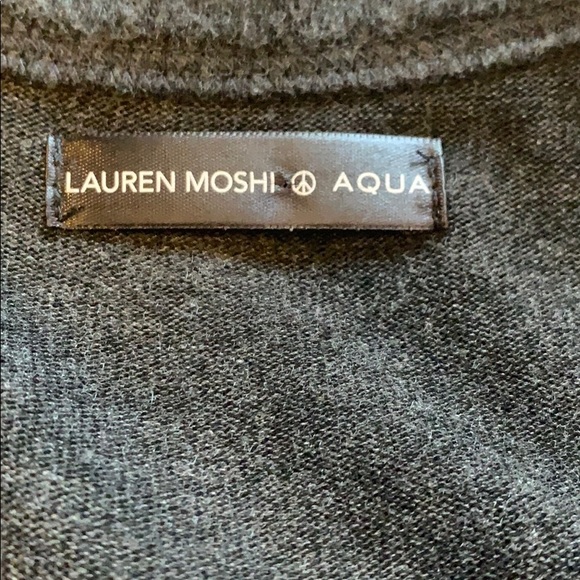 Lauren Moshi Aqua X Cold Shoulder Top - Picture 10 of 10